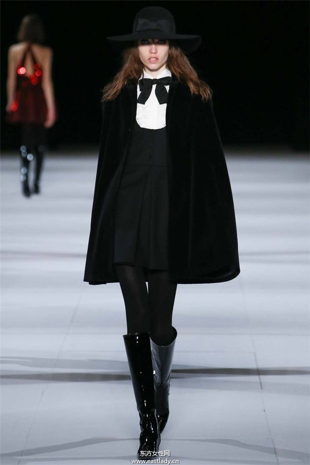 Saint Laurent巴黎時(shí)裝周2014秋冬新品發(fā)布