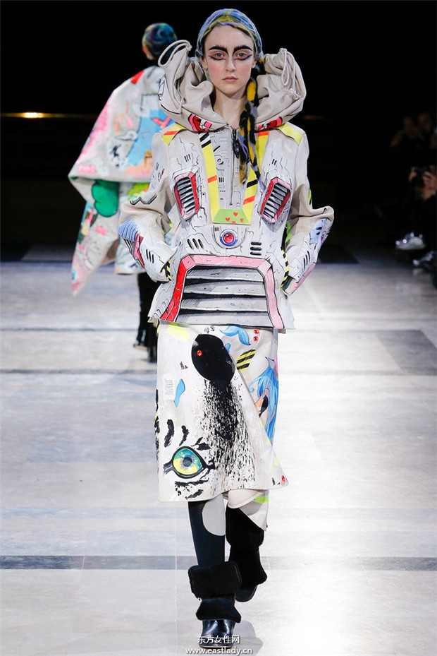 Yohji Yamamoto巴黎時裝周2014秋冬新品發(fā)布