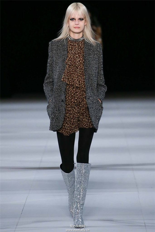 Saint Laurent巴黎時(shí)裝周2014秋冬新品發(fā)布