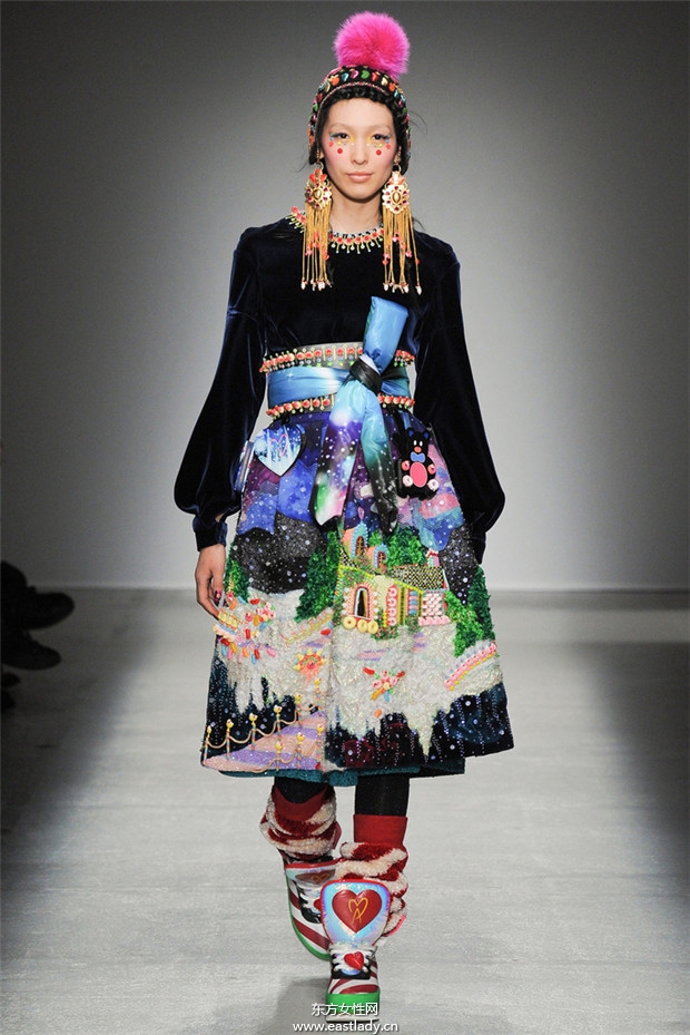 Manish Arora巴黎時(shí)裝周2014秋冬新品發(fā)布