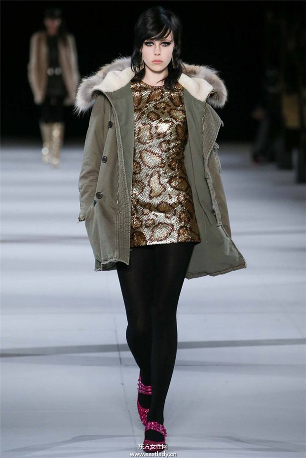 Saint Laurent巴黎時(shí)裝周2014秋冬新品發(fā)布