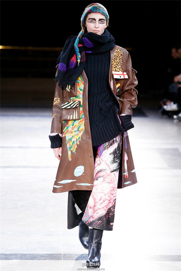 Yohji Yamamoto巴黎時裝周2014秋冬新品發(fā)布