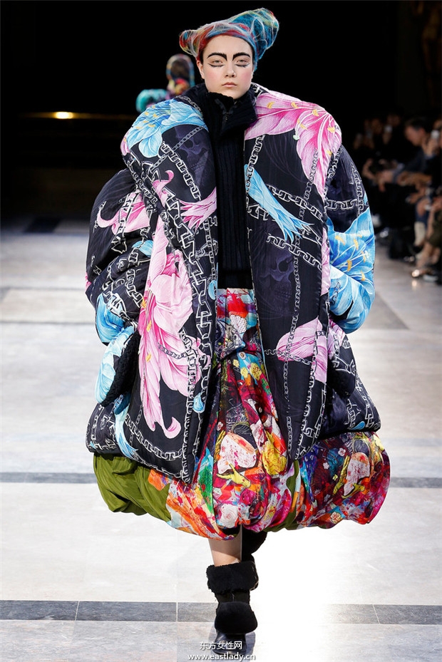 Yohji Yamamoto巴黎時裝周2014秋冬新品發(fā)布