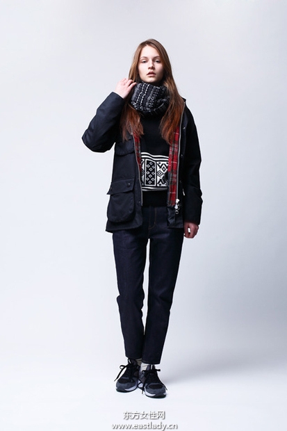 White Mountaineering 2014秋冬女裝流行服飾時尚大片