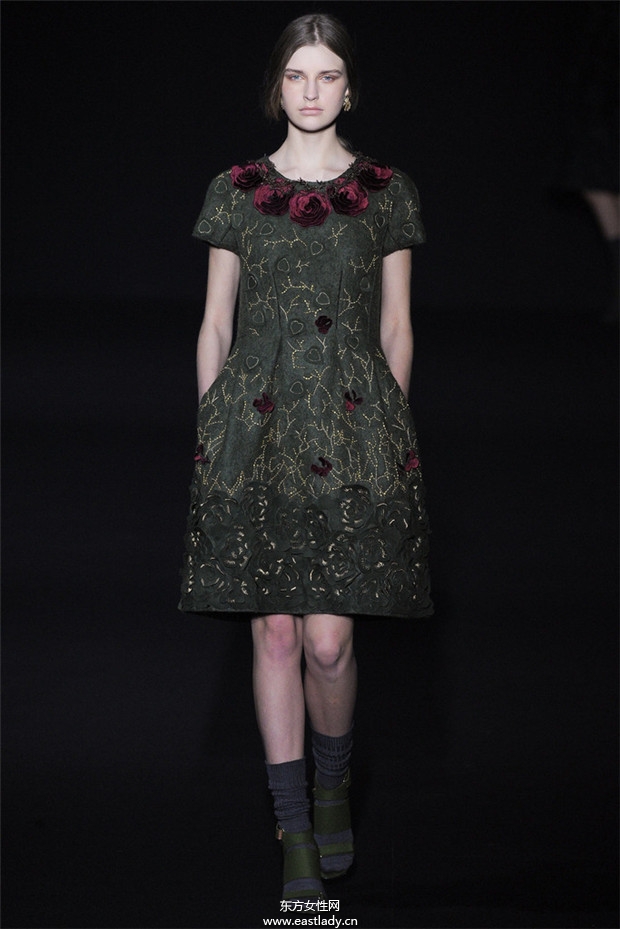 Alberta Ferretti米蘭時(shí)裝周2014秋冬新品發(fā)布