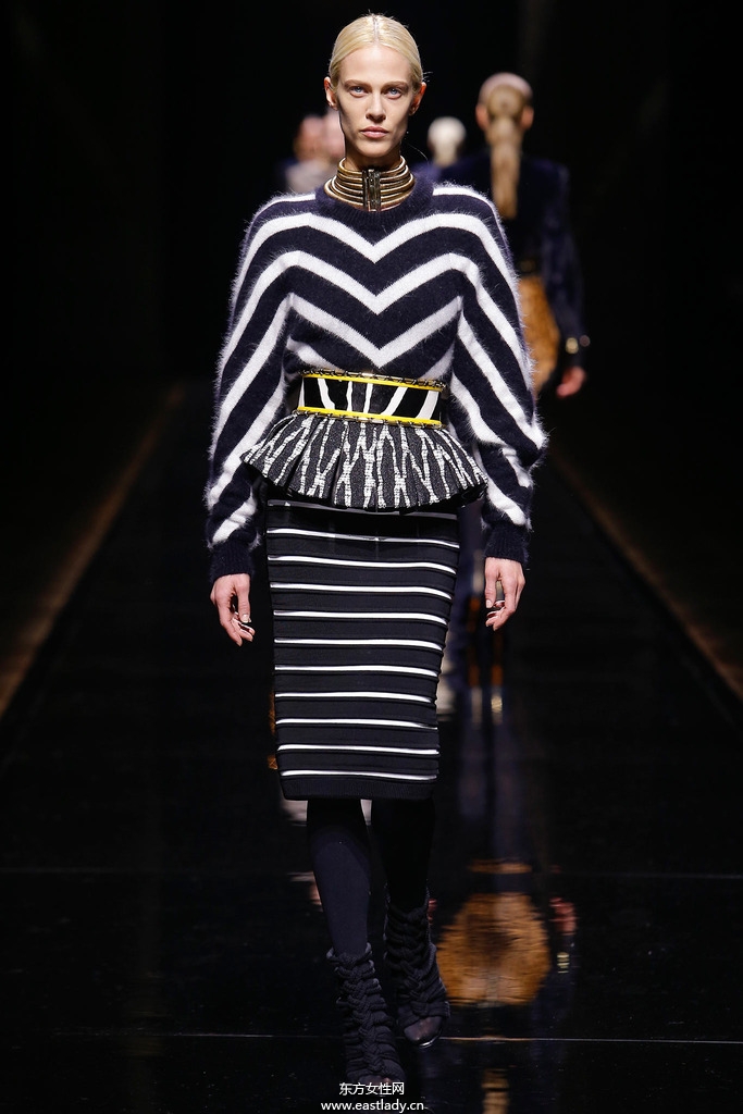 Balmain巴黎時裝周2014秋冬新品發(fā)布