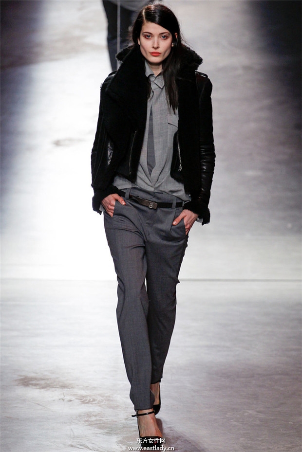 Anthony Vaccarello巴黎時(shí)裝周2014秋冬新品發(fā)布