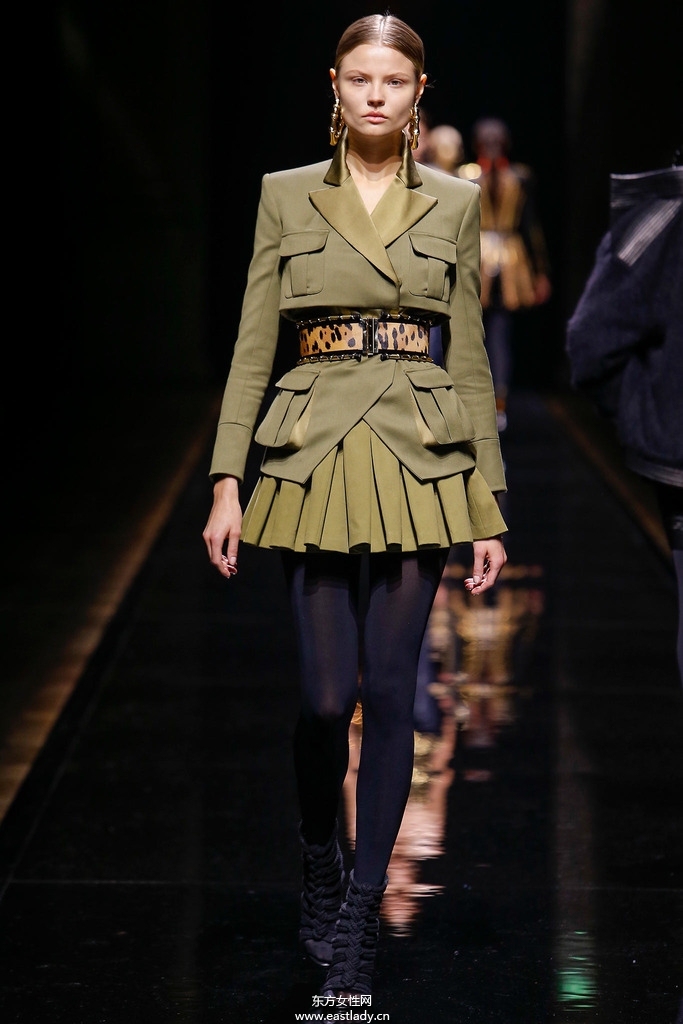 Balmain巴黎時裝周2014秋冬新品發(fā)布