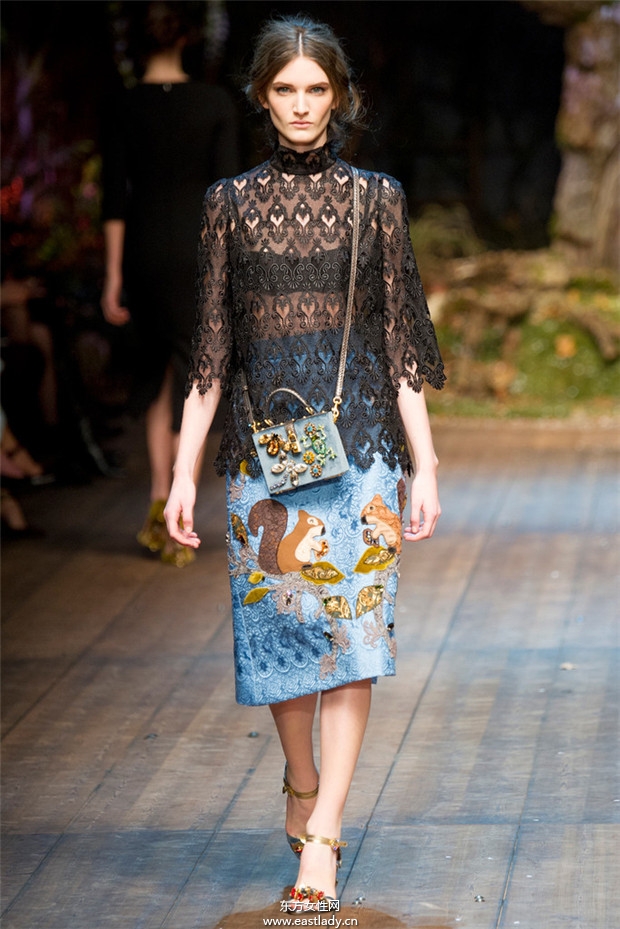 Burberry Prorsum 2014秋冬流行女裝時(shí)尚大片