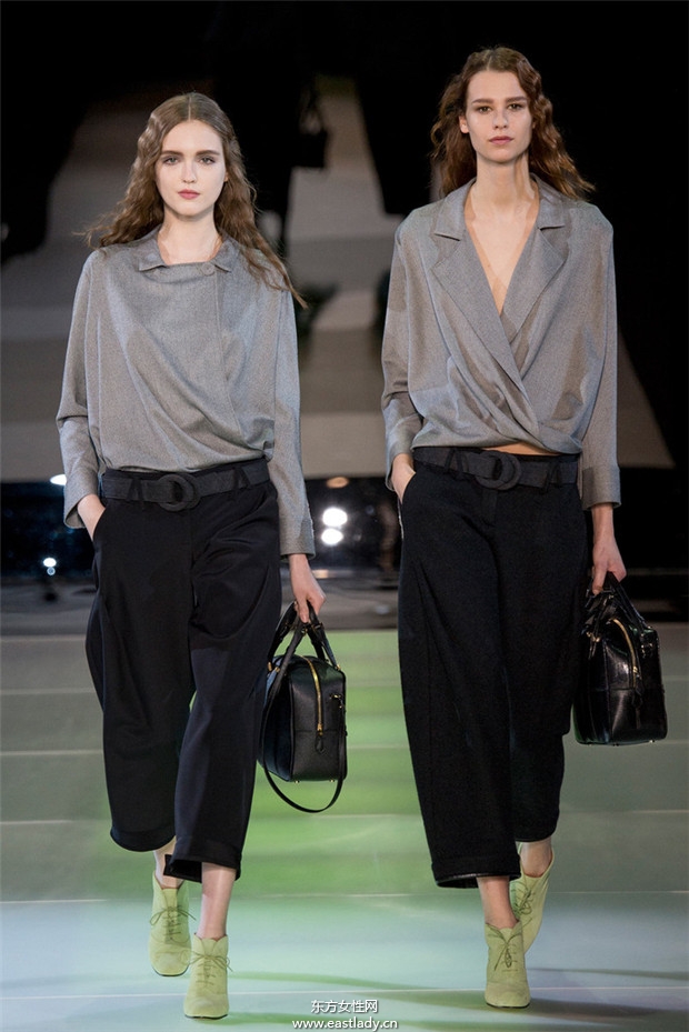 Giorgio Armani米蘭時(shí)裝周2014秋冬新品發(fā)布