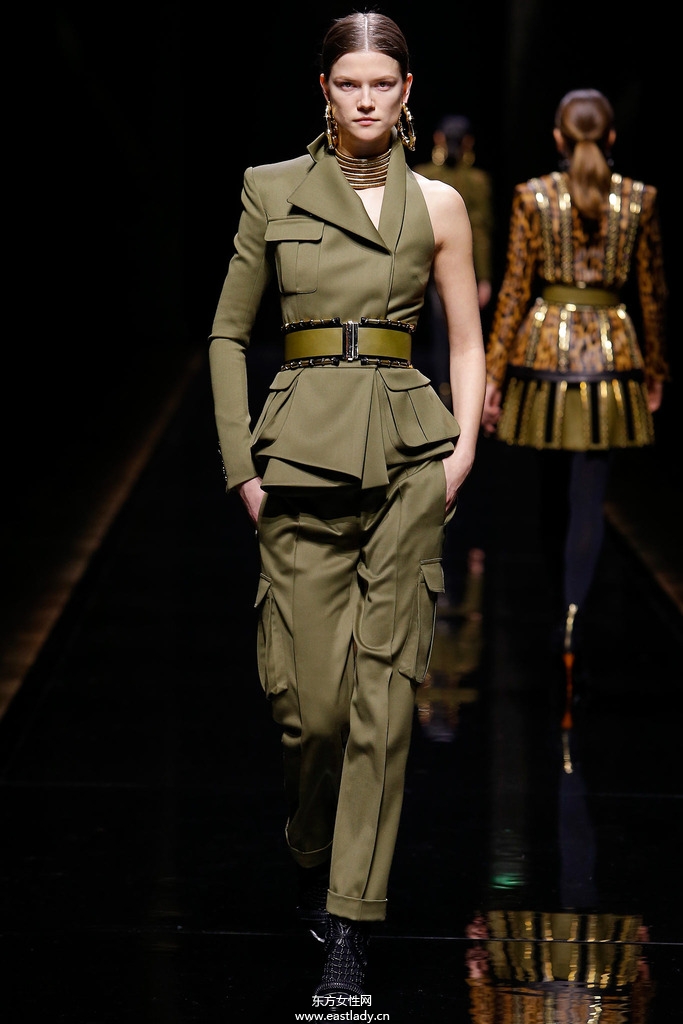 Balmain巴黎時裝周2014秋冬新品發(fā)布
