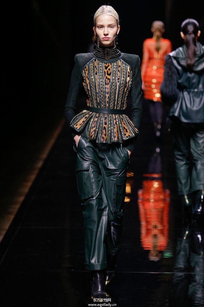 Balmain巴黎時裝周2014秋冬新品發(fā)布