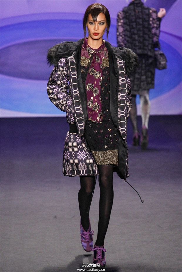 Anna Sui紐約時(shí)裝周2014秋冬新品發(fā)布