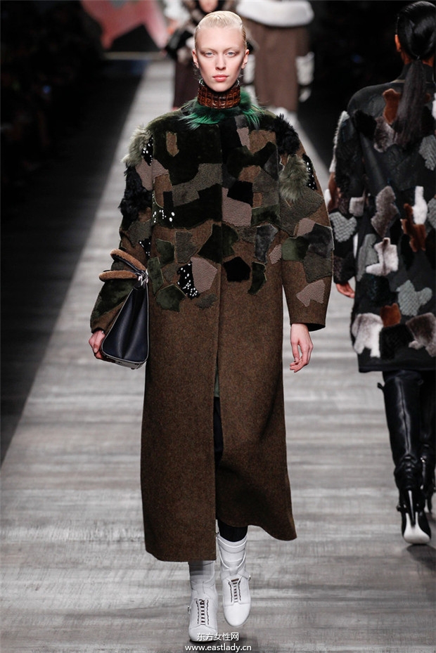 Fendi米蘭時裝周2014秋冬新品發(fā)布