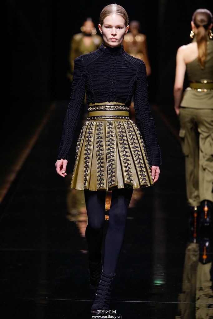 Balmain巴黎時裝周2014秋冬新品發(fā)布