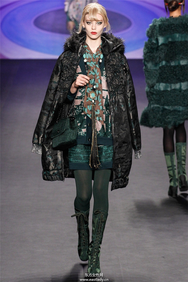 Anna Sui紐約時(shí)裝周2014秋冬新品發(fā)布