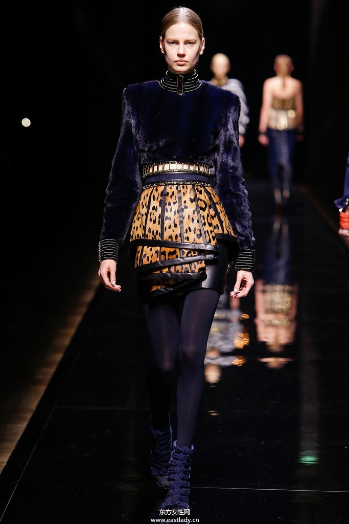 Balmain巴黎時裝周2014秋冬新品發(fā)布