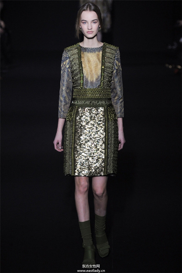 Alberta Ferretti米蘭時(shí)裝周2014秋冬新品發(fā)布