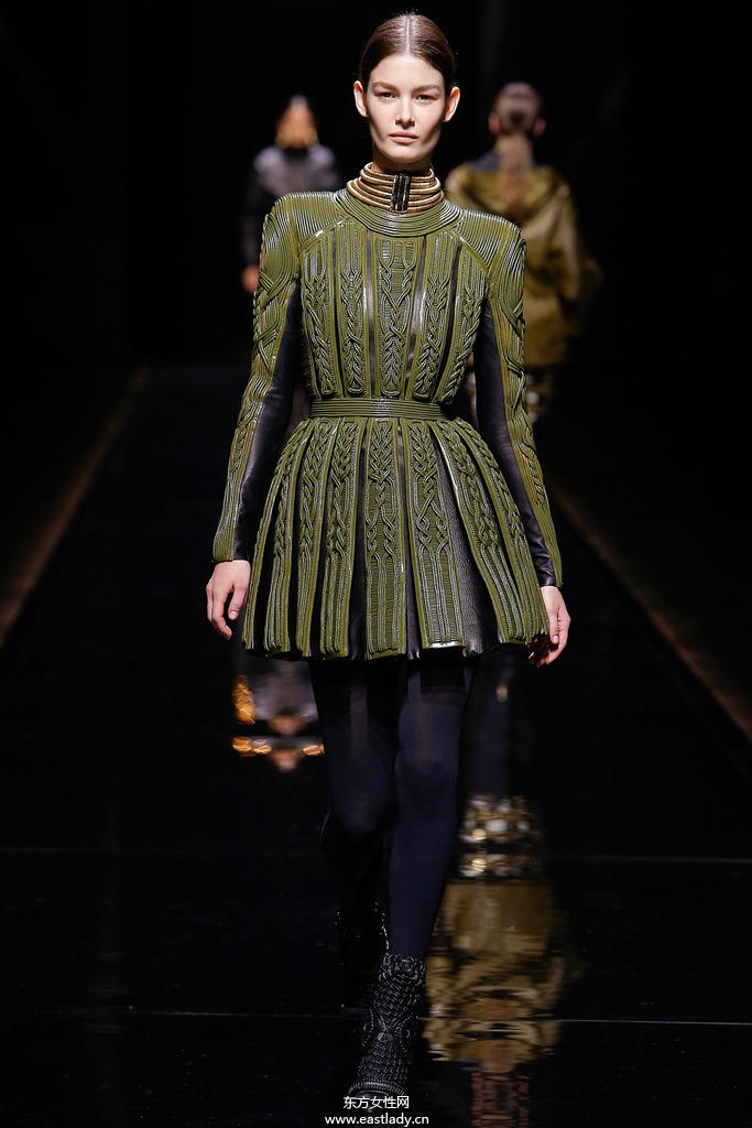 Balmain巴黎時裝周2014秋冬新品發(fā)布