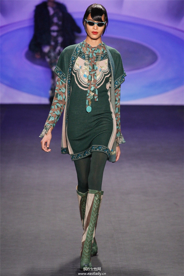 Anna Sui紐約時(shí)裝周2014秋冬新品發(fā)布