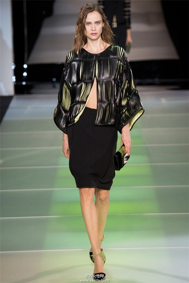 Giorgio Armani米蘭時(shí)裝周2014秋冬新品發(fā)布