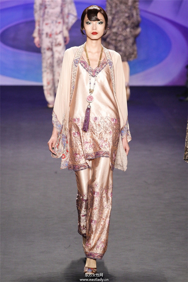 Anna Sui紐約時(shí)裝周2014秋冬新品發(fā)布