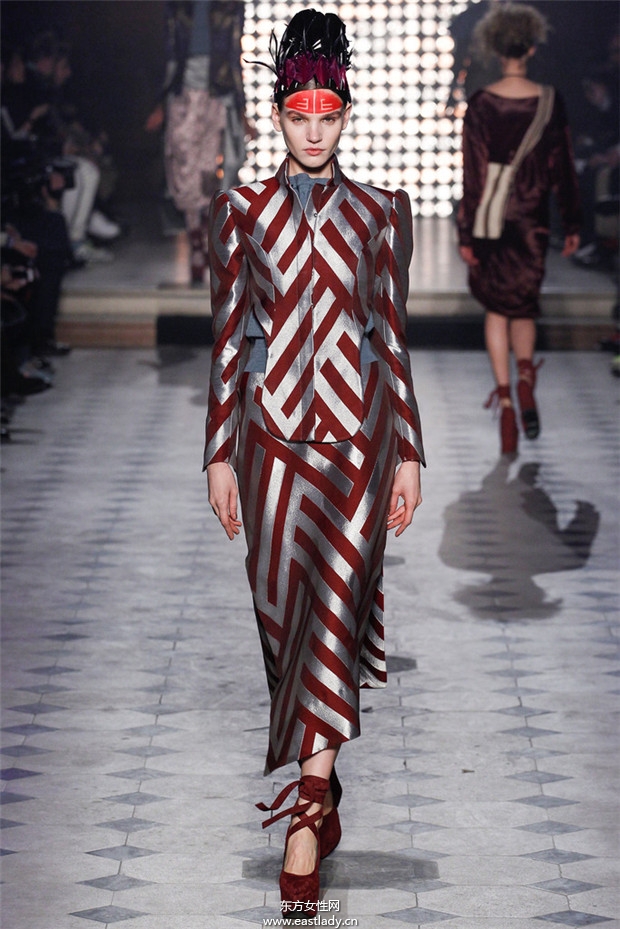 Vivienne Westwood巴黎時裝周2014秋冬新品發(fā)布
