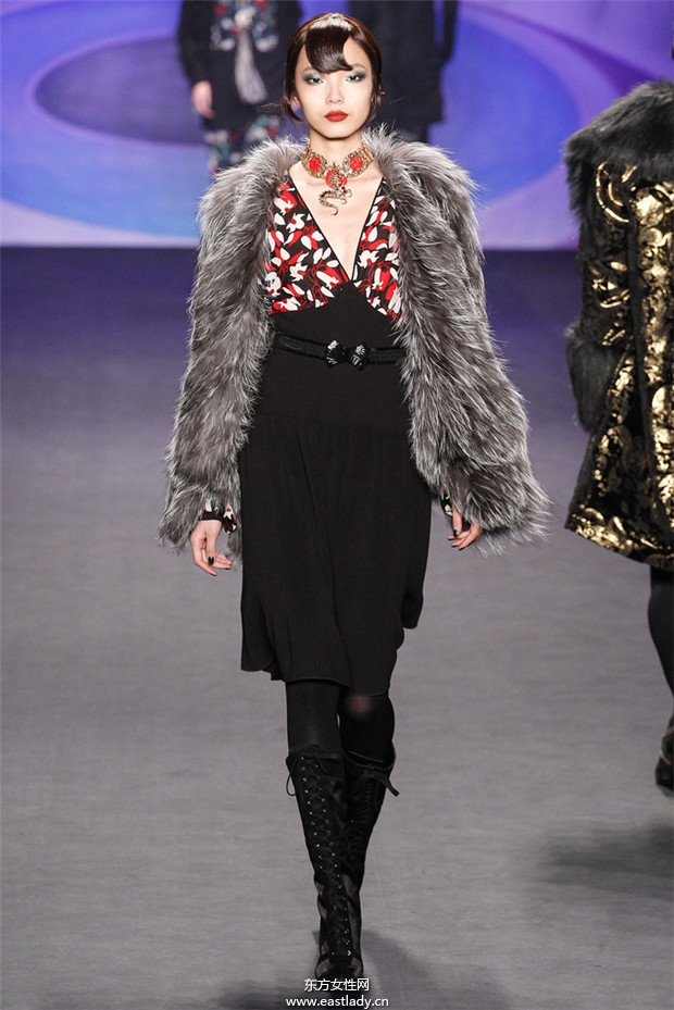 Anna Sui紐約時(shí)裝周2014秋冬新品發(fā)布