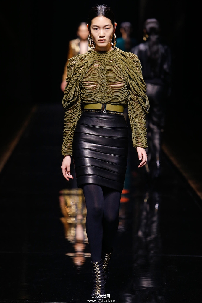 Balmain巴黎時裝周2014秋冬新品發(fā)布
