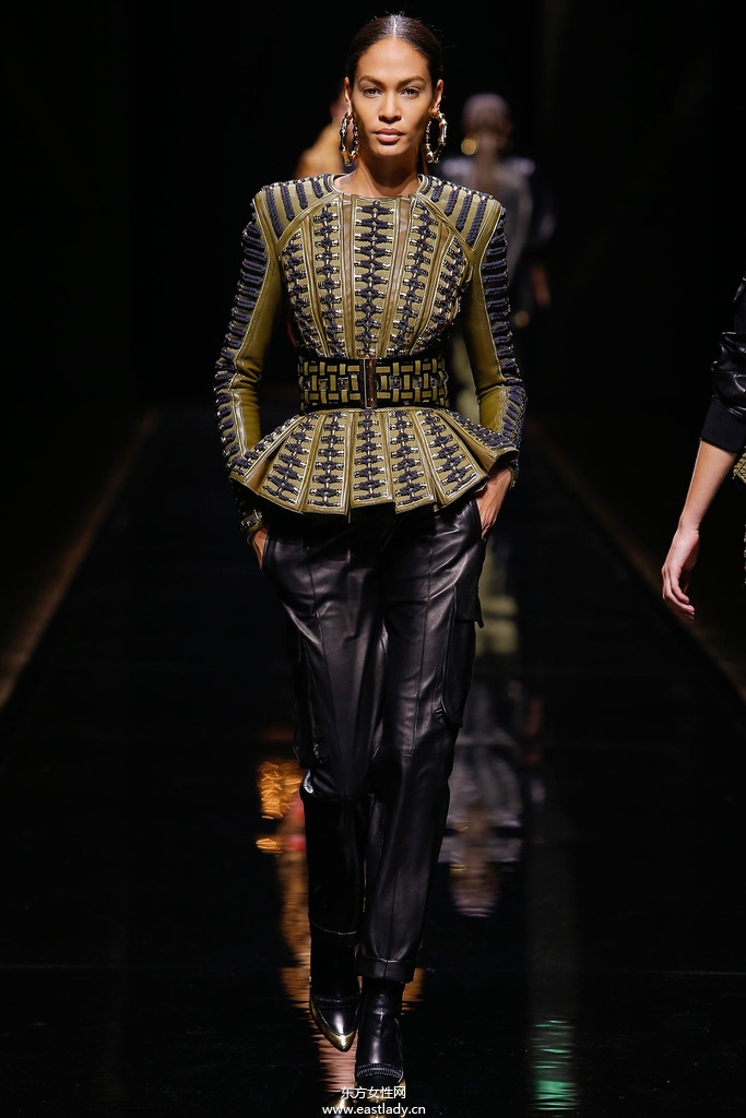 Balmain巴黎時裝周2014秋冬新品發(fā)布