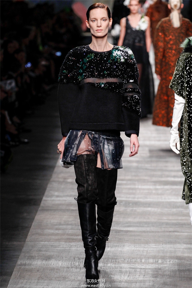 Fendi米蘭時裝周2014秋冬新品發(fā)布