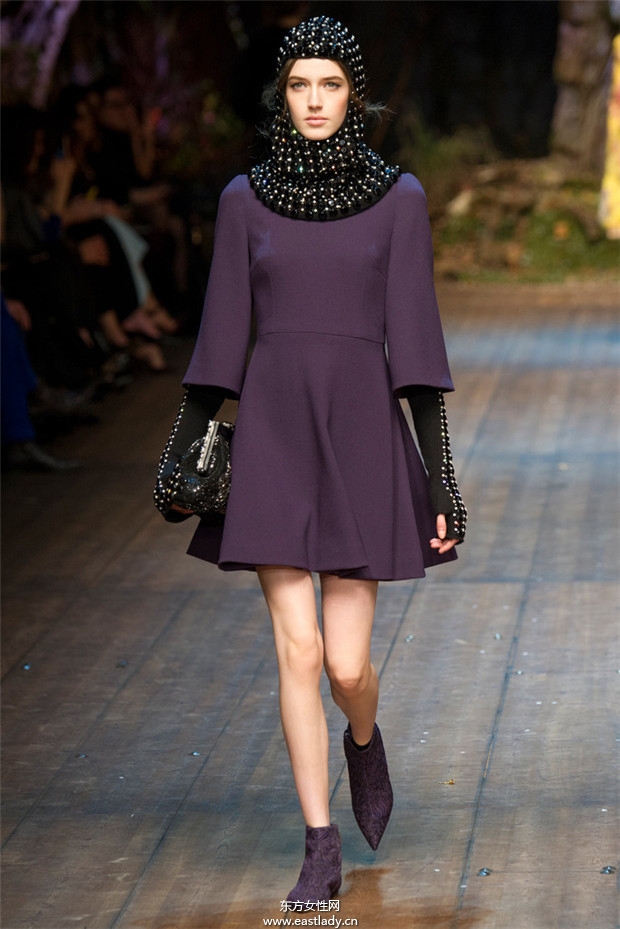 Burberry Prorsum 2014秋冬流行女裝時(shí)尚大片