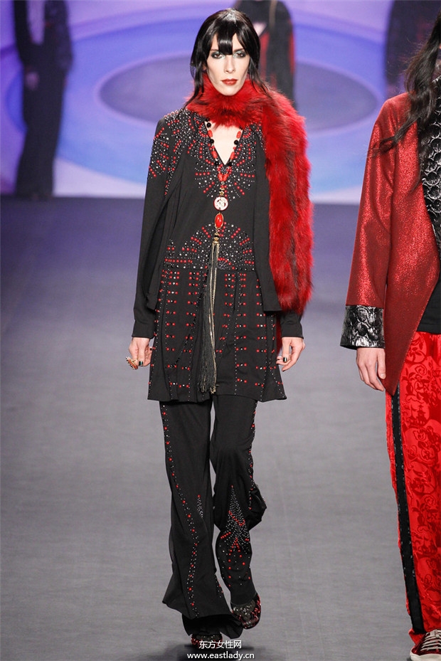Anna Sui紐約時(shí)裝周2014秋冬新品發(fā)布