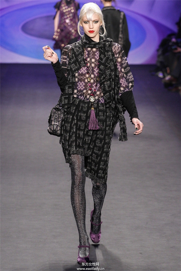 Anna Sui紐約時(shí)裝周2014秋冬新品發(fā)布