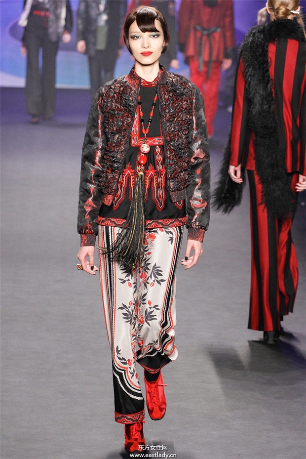 Anna Sui紐約時(shí)裝周2014秋冬新品發(fā)布