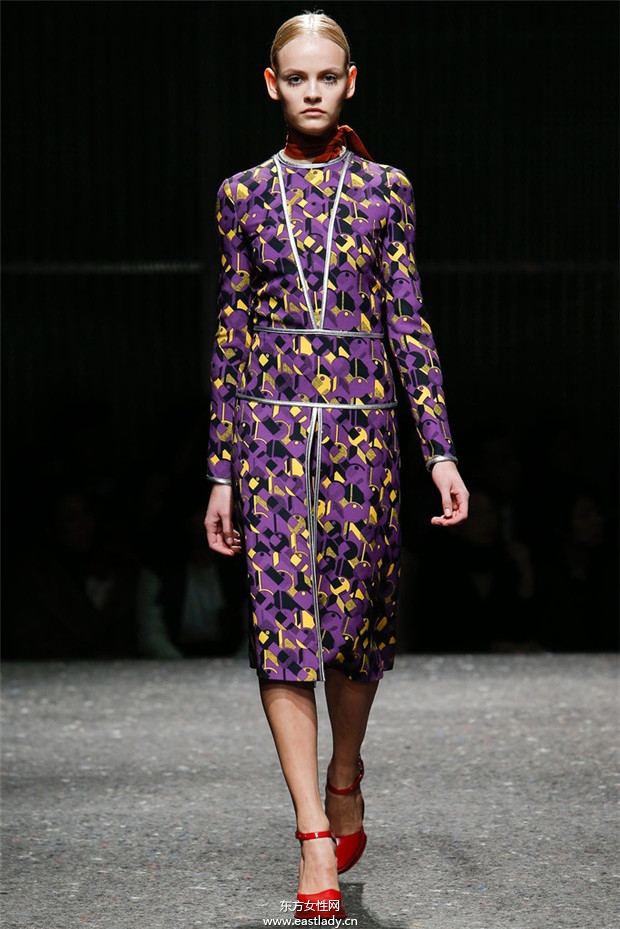 Prada米蘭時(shí)裝周2014秋冬新品發(fā)布