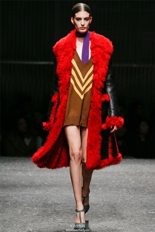 Prada米蘭時(shí)裝周2014秋冬新品發(fā)布