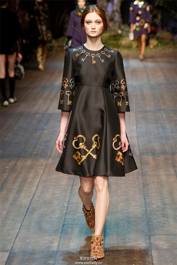 Burberry Prorsum 2014秋冬流行女裝時(shí)尚大片