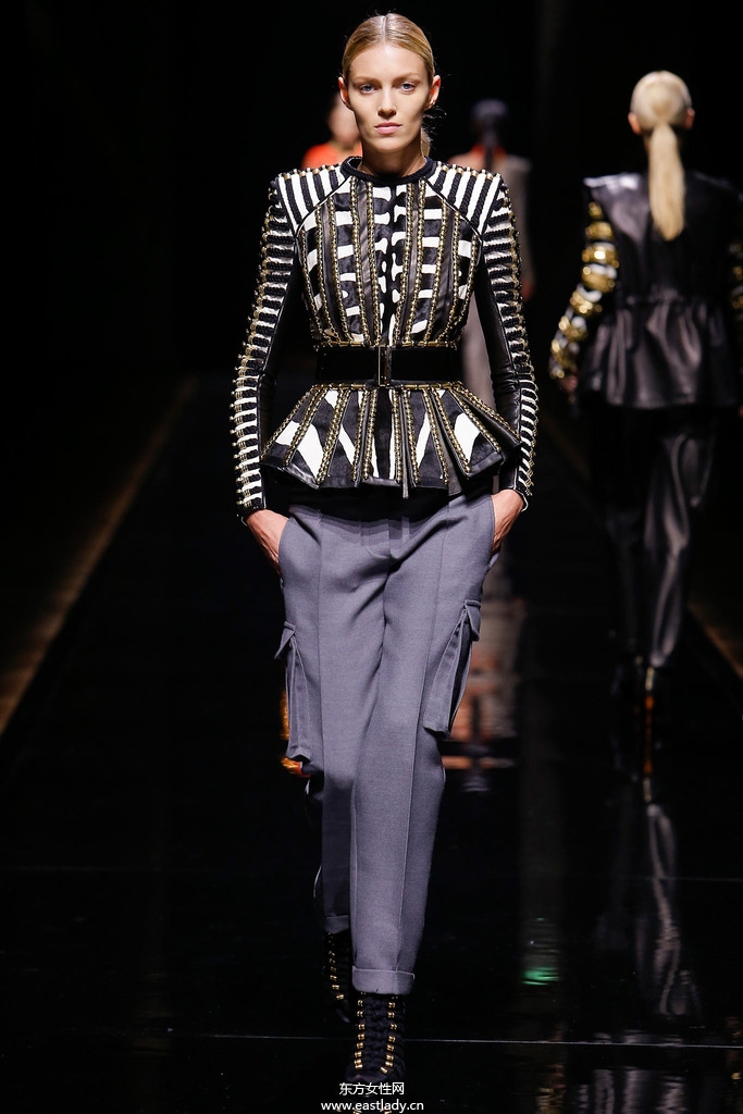 Balmain巴黎時裝周2014秋冬新品發(fā)布