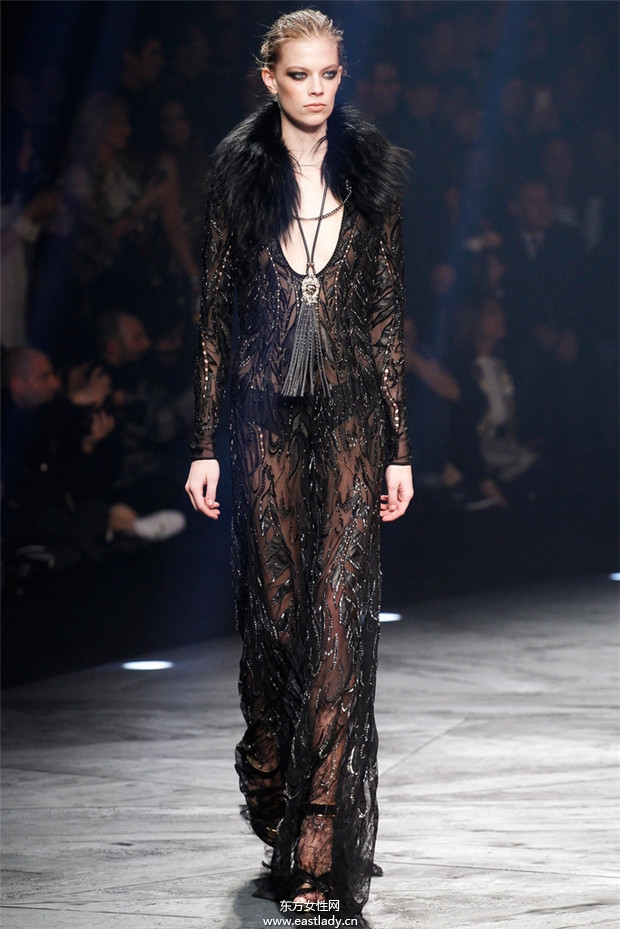 Roberto Cavalli米蘭時(shí)裝周2014秋冬新品發(fā)布