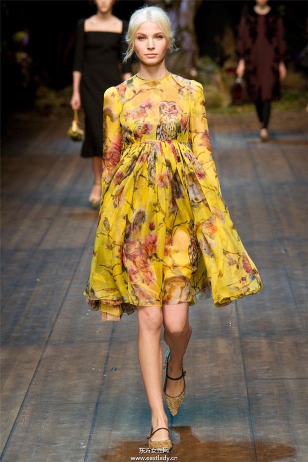 Burberry Prorsum 2014秋冬流行女裝時(shí)尚大片