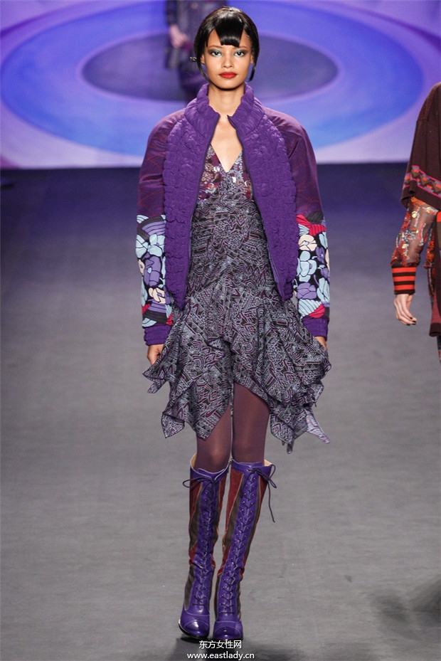 Anna Sui紐約時(shí)裝周2014秋冬新品發(fā)布