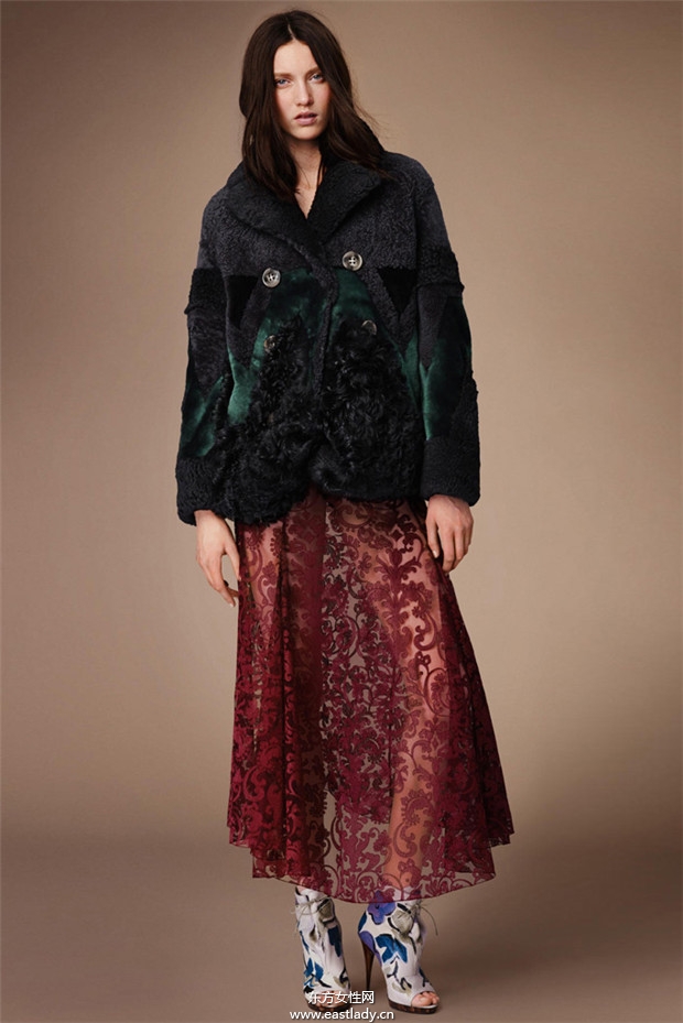 Burberry Prorsum 2014秋冬流行女裝時(shí)尚大片