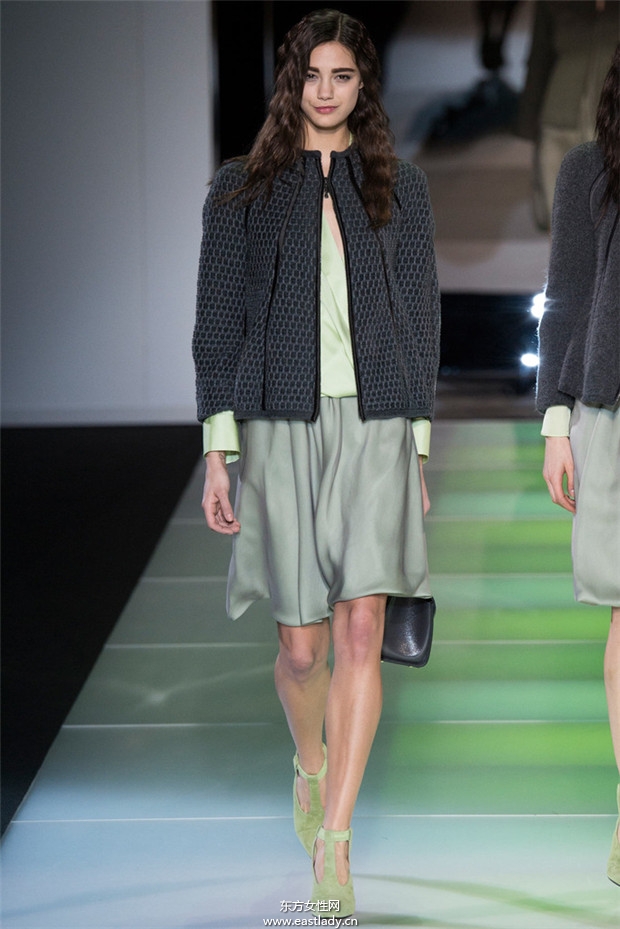 Giorgio Armani米蘭時(shí)裝周2014秋冬新品發(fā)布