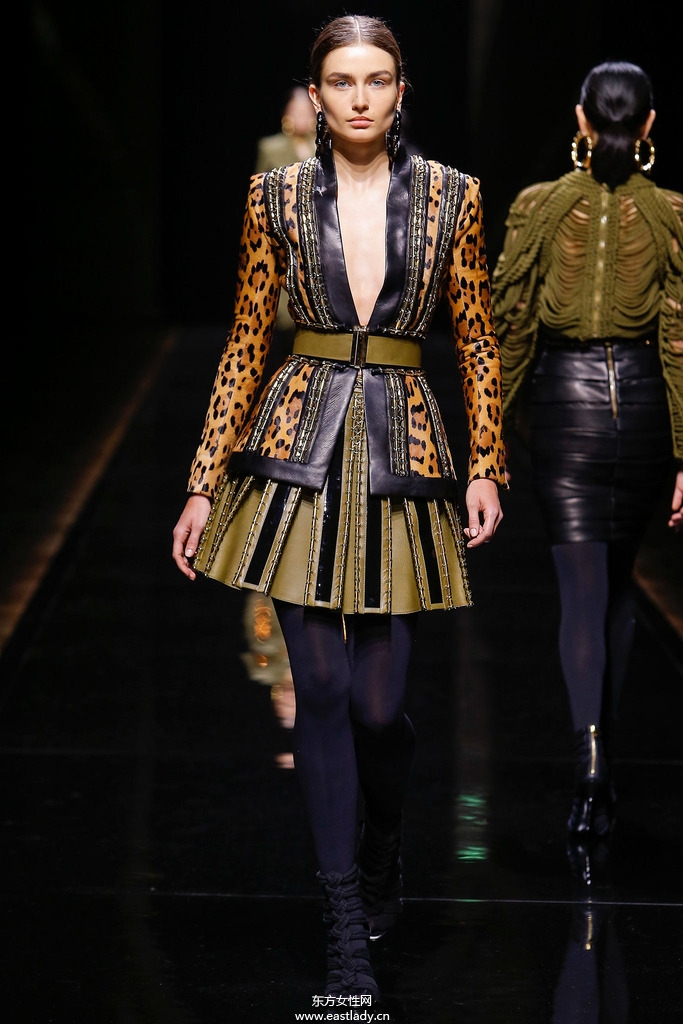 Balmain巴黎時裝周2014秋冬新品發(fā)布