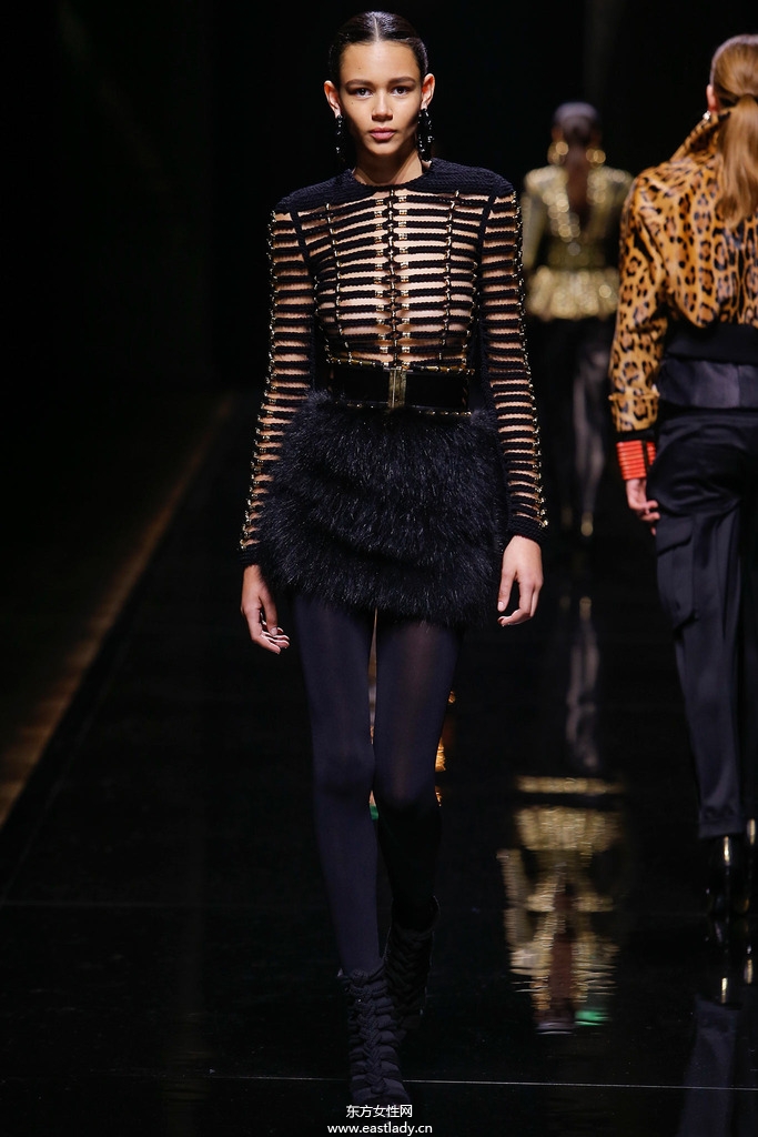 Balmain巴黎時裝周2014秋冬新品發(fā)布
