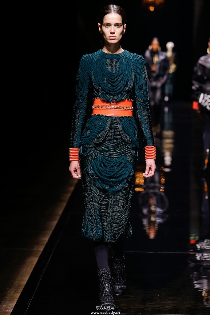 Balmain巴黎時裝周2014秋冬新品發(fā)布