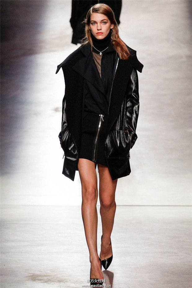 Anthony Vaccarello巴黎時裝周2014秋冬新品發(fā)布