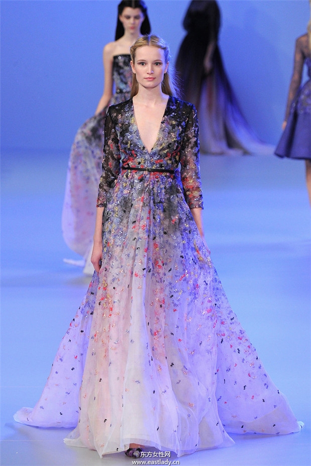 Elie Saab 2014巴黎春夏高級定制時裝秀