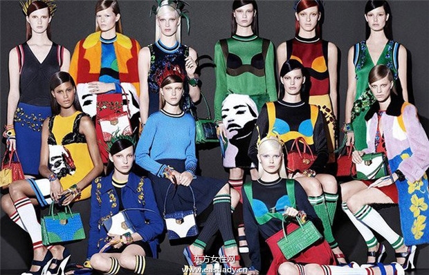 普拉達(Prada)2014春夏女裝廣告大片